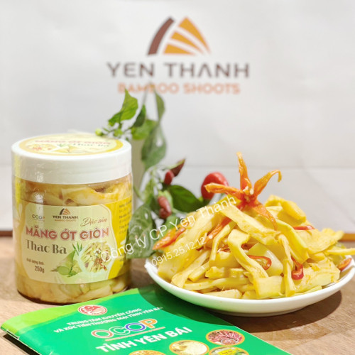 Măng ớt giòn Thác Bà